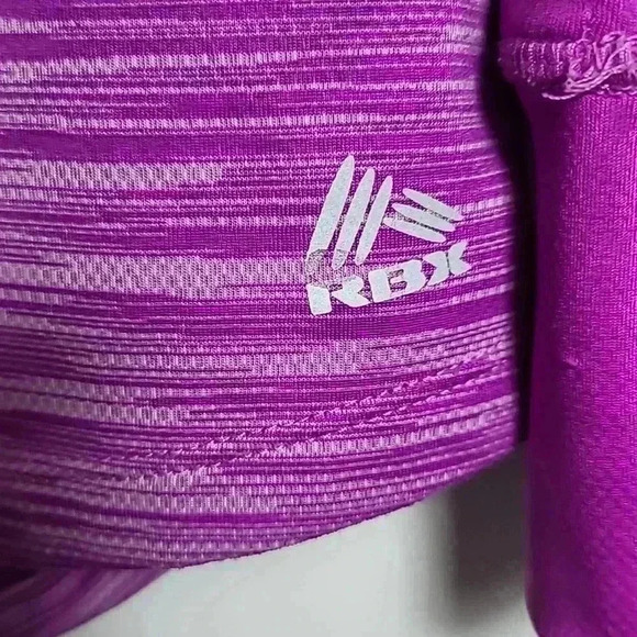 RBX Active Women's Cowl Neck Sweatshirt Thumb Holes Purple Size XLarge - Picture 4 of 12